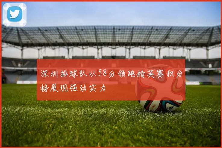 深圳排球队以58分领跑精英赛积分榜展现强劲实力